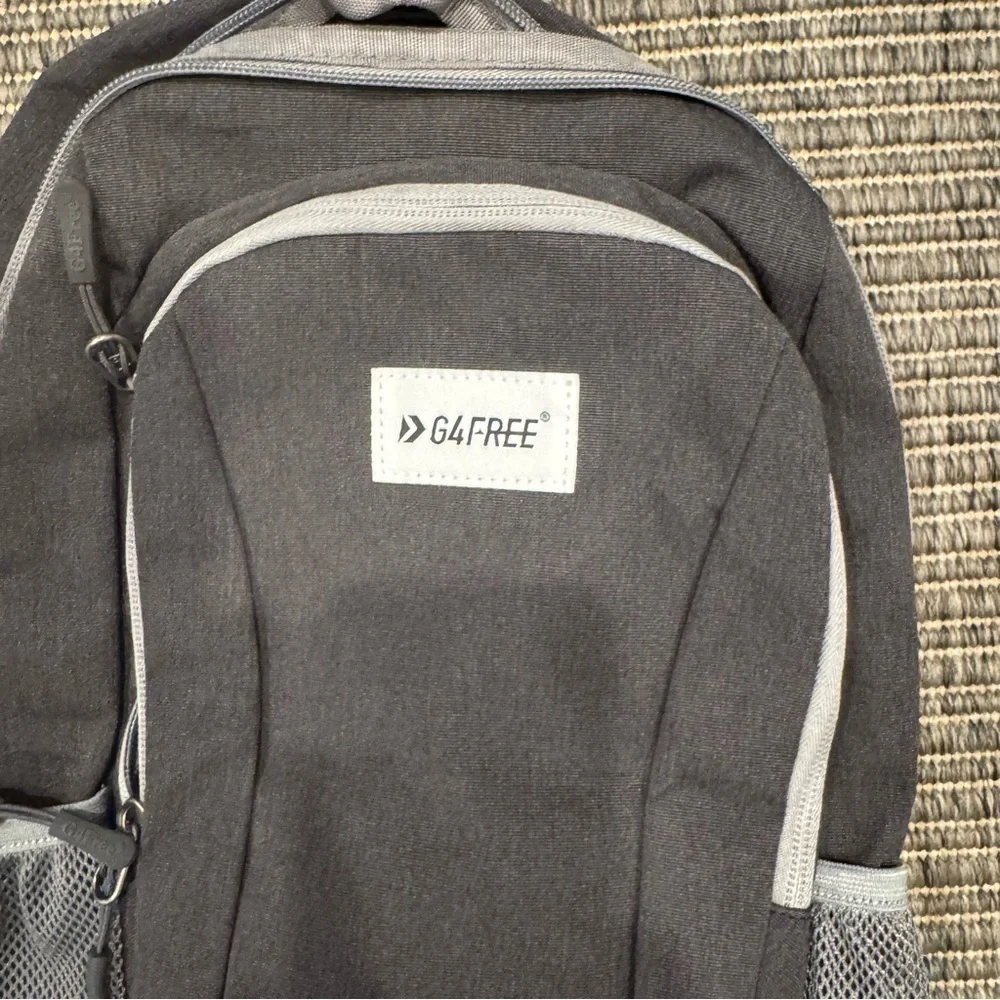 Black and Gray Men's Backpack